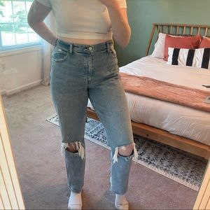 Abercrombie Ripped 90s Jeans